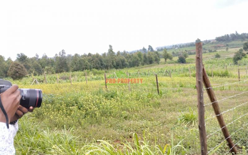 50 By 100 Residential Plots For Sale In Kikuyu Kamangu Ngambaa.