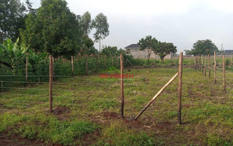 Prime 50 By 100 Plots In Kikuyu,mai I Hii
