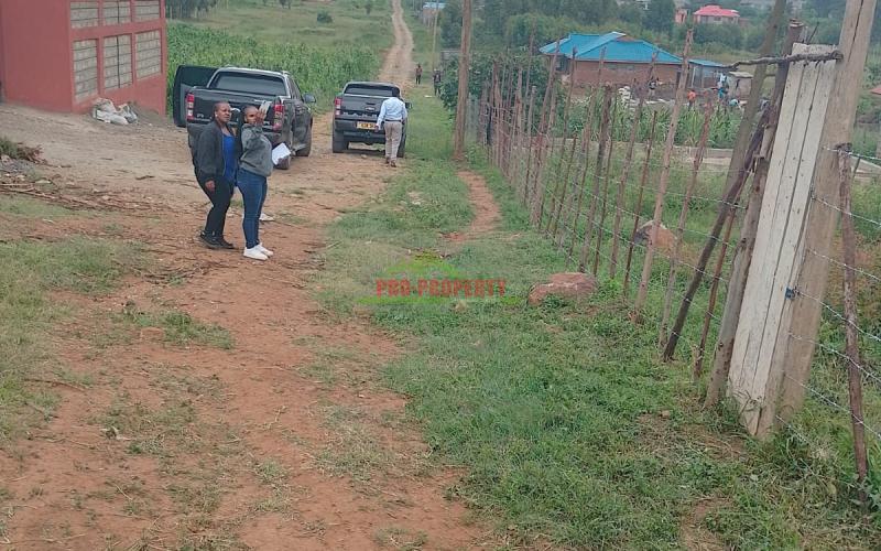 Prime 50 By 100 Residential Plots For Sale In Kikuyu Kamangu.