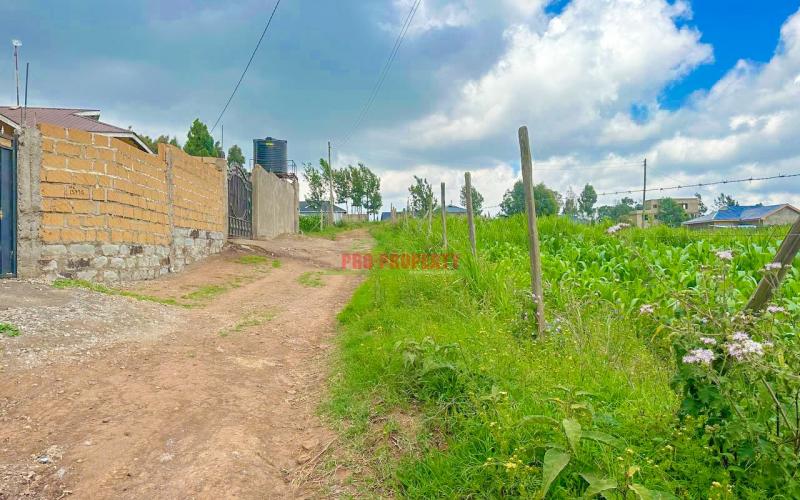Residential Plot For Sale In Kikuyu, Kamangu.