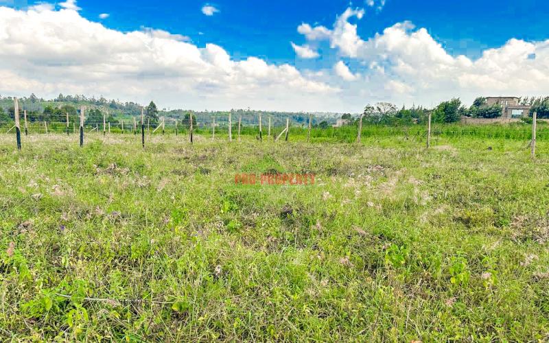 Residential Plot For Sale With Amazing Views In Kikuyu, Rose Gate.