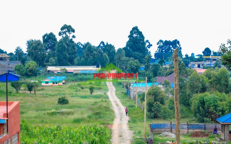 Prime 50 By 100ft Plot For Sale In Kikuyu,kamangu