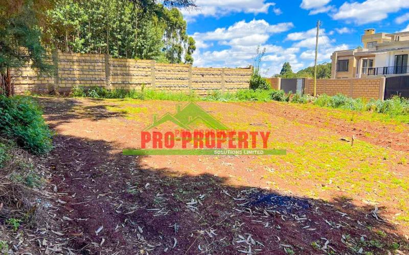 Prime 50 By 100 Residential Plots For Sale In Kikuyu Ondiri.