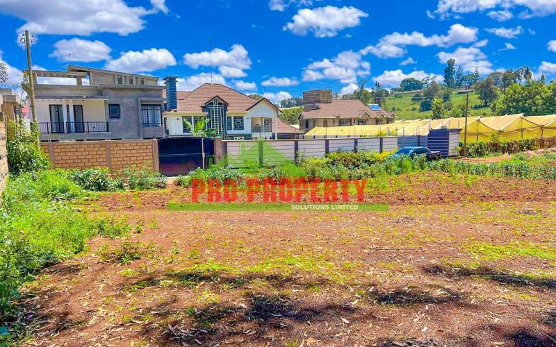 Prime 50 By 100 Residential Plots For Sale In Kikuyu Ondiri.