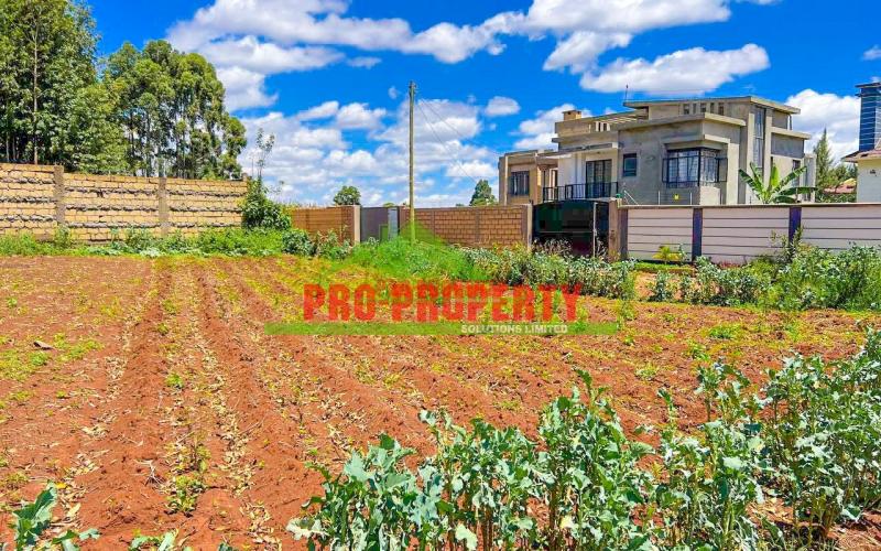 Prime  50 By 100ft  Residential Plot  In  Ondiri,kikuyu