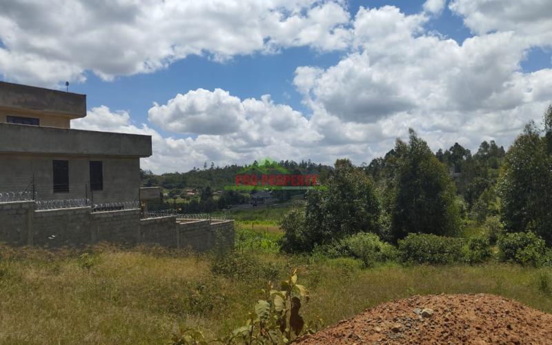 Prime 50 By 100 Residential Plots For Sale In Kikuyu Kamangu Lusigetti.