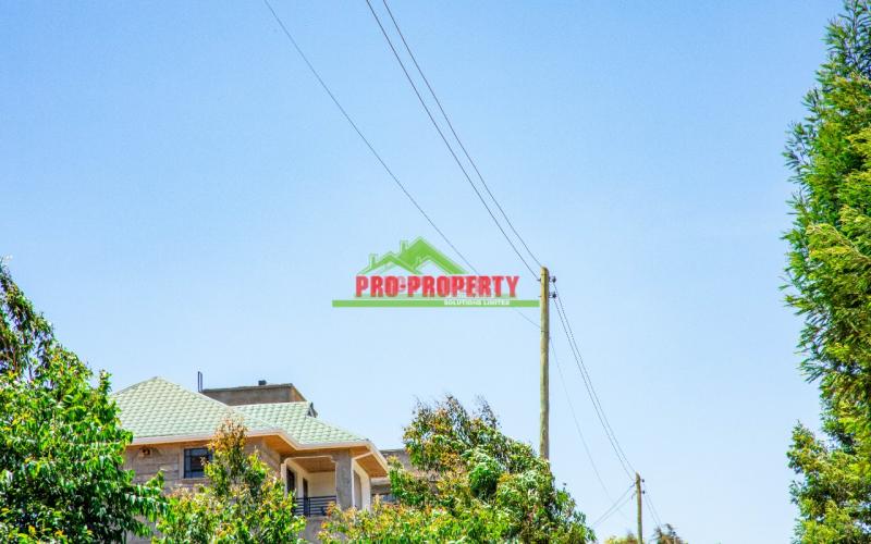 Residential Serviced Plot For Sale In A Controlled Gated Estate In Kikuyu, Lusigetti.