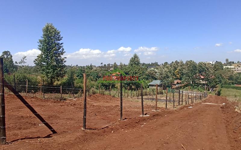 Prime Residential  Plots For Sale In Kikuyu, Gikambura (jambu Tv)