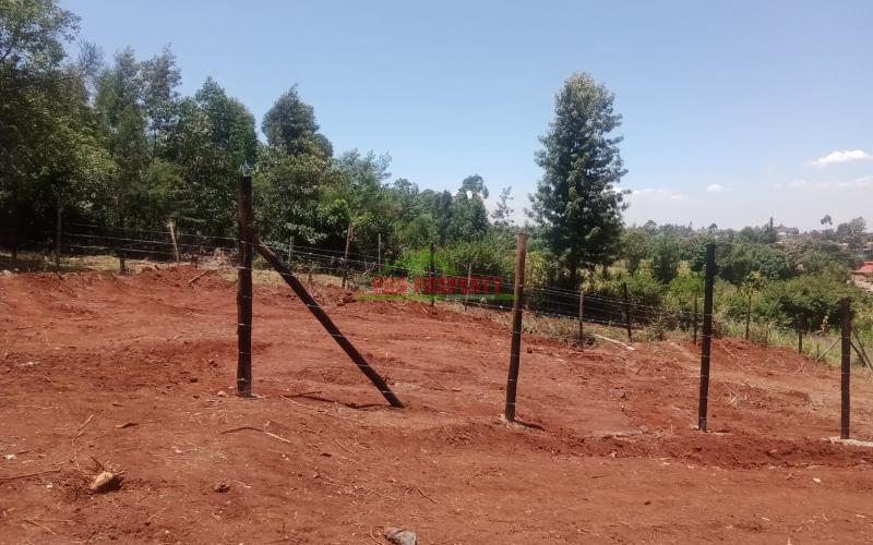 Prime Residential plot for sale in kikuyu,Gikambura Opposite Jambu Tv