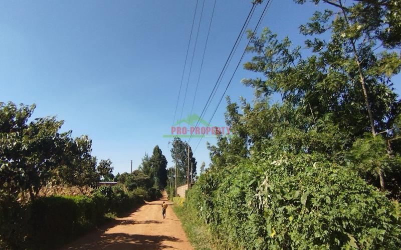 Prime Residential Plot For Sale In Kikuyu, Gikambura