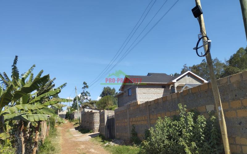 Prime 50 By 100 Residential Plot For Sale In Kikuyu Gikambura.