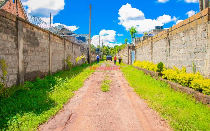 Prime Residential Plot For Sale In Kikuyu, Gikambura.