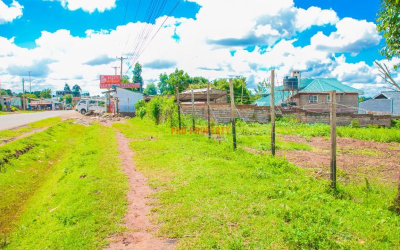 Prime Commercial Plots Fronting The Tarmac For Lease In Kikuyu, Gikambura .