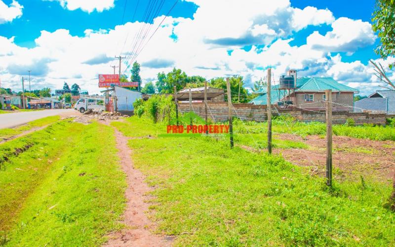 Prime Commercial Plot For Lease In Kikuyu Gikambura
