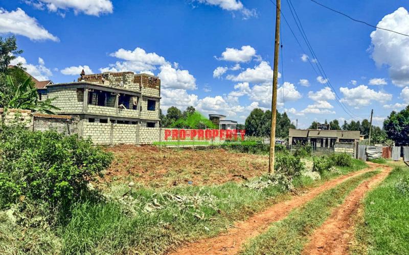Prime Residential plot for sale in kikuyu, lusingetti