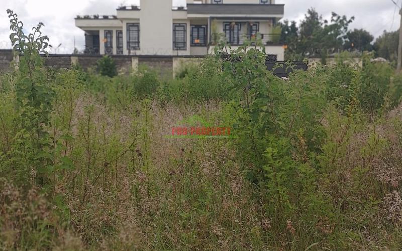 A1 PLOT FOR SALE IN A GATED COMMUNITY CONCEPT IN GIKAMBURA
