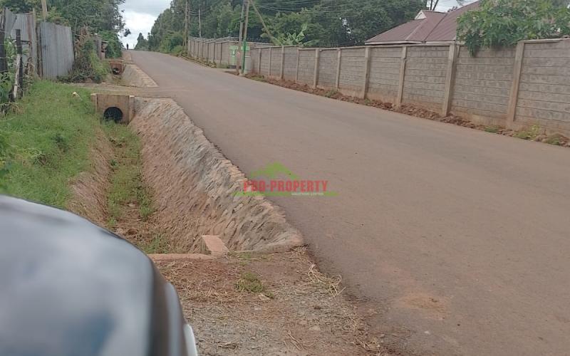 A1 Plot For Sale In A Gated Community Concept In Gikambura