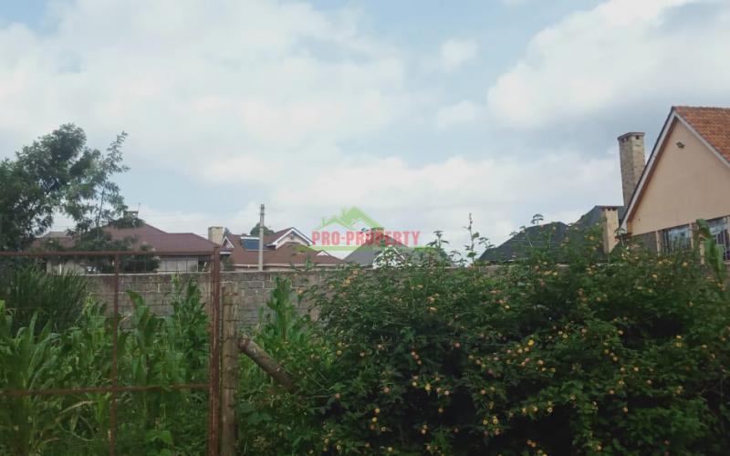 A1 Plot For Sale In Gikambura