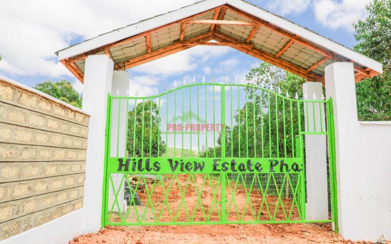 Prime  Residential  controlled  plots for sale in a Gated community in Kikuyu ,Thigio