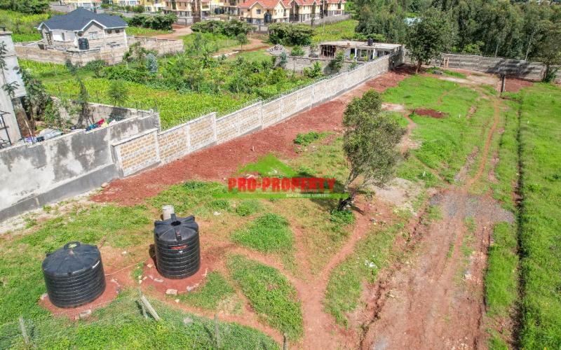 Prime residential  plot for sale in kikuyu Gikambura
