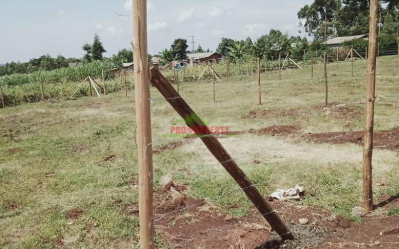 Prime plot for sale at kikuyu Thigio