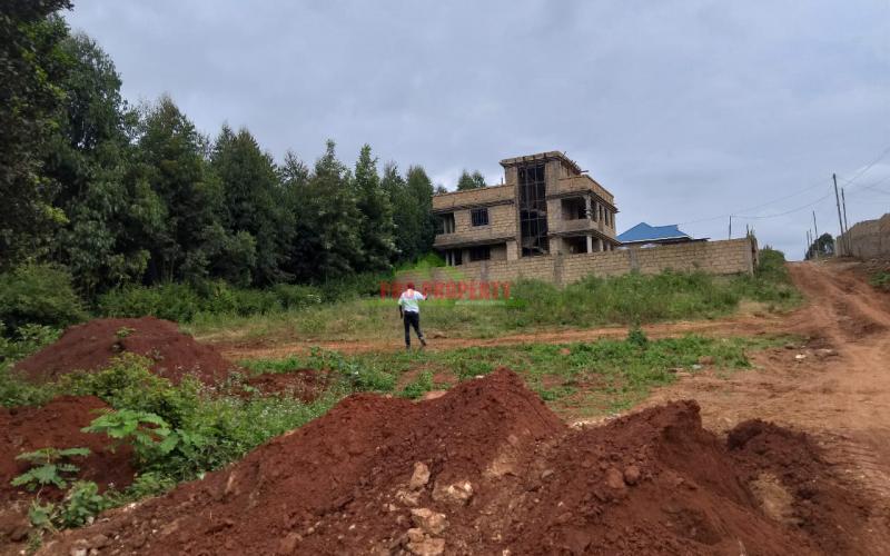 Prime Residential 50 By 100 Touching Tarmac Plot For Sale In Gikambura, Jambu Tv