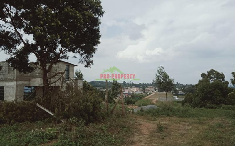 Prime 100 by 100 Residential plot for sale In Kikuyu Kamangu