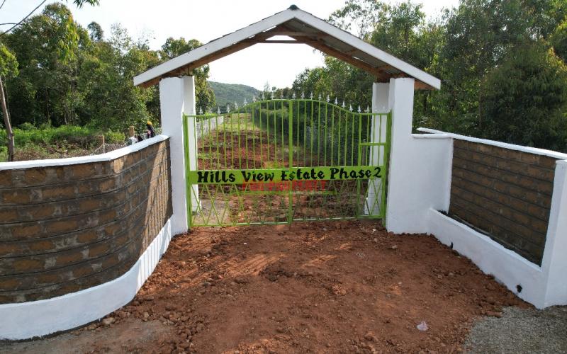 Prime affordable residential 50*100 plots for sale in a gated community in Kikuyu, Thigio.