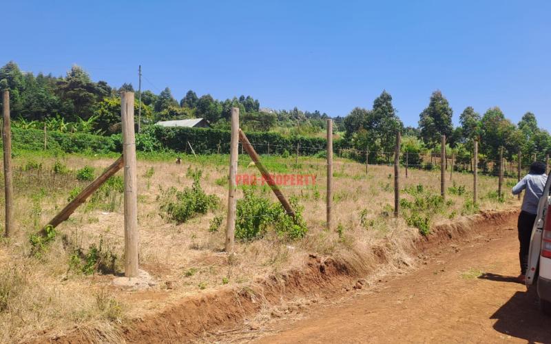 Prime 50*100 Residential Plots For Sale In Kikuyu, Thigio.