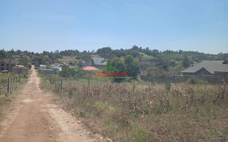 Prime 50*100 Residential Plot For Sale In Kikuyu-kamangu.