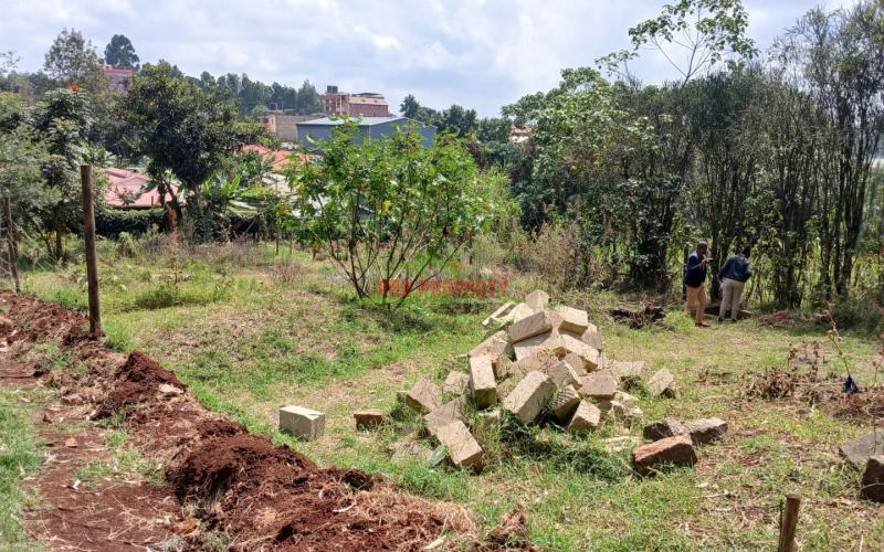 Prime 70by100ft Plot For Sale In Kikuyu, Gitaru