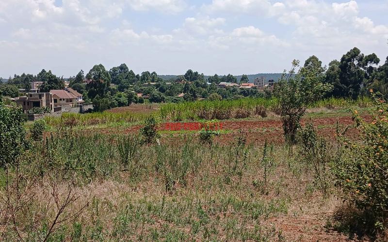 100 By 100ft Residential Plot For Sale In Kikuyu,gikambura