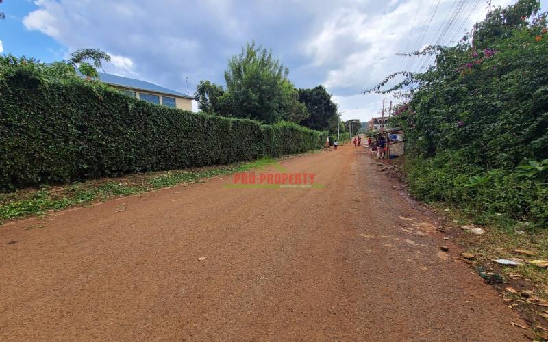 Prime Commercial Plot For Sale In Thogoto Opp. Thirime School.