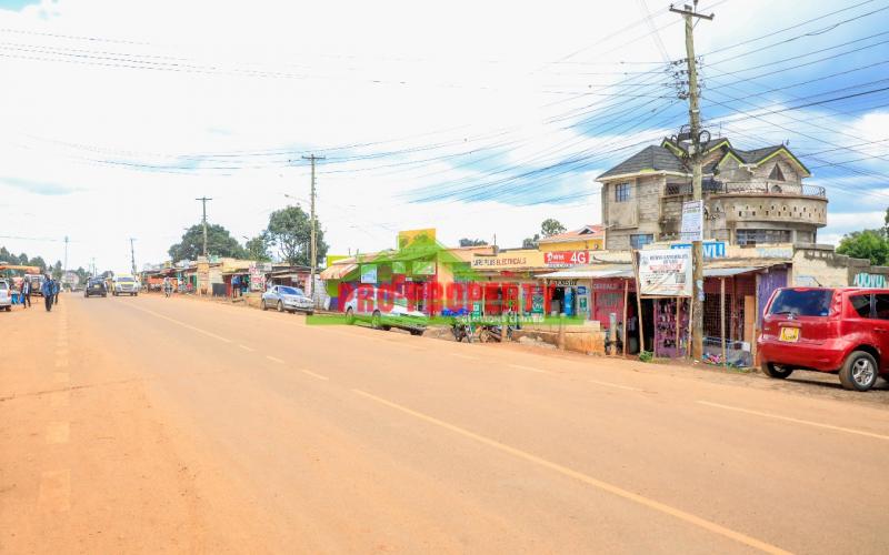 PRIME COMMERCIAL 40 BY 80fts PLOT FOR SALE IN kikuyu, THOGOTO-MADUKANI