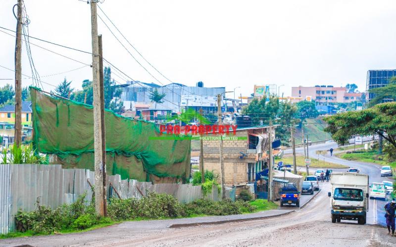 Prime Commercial Ready To Build 50 By 100fts Plot For Sale In Kikuyu Town