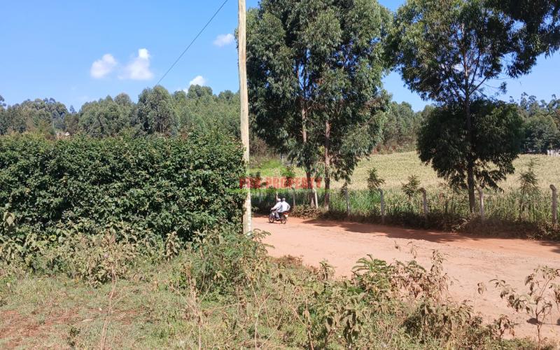 -100by100ft Prime Plot For Sale In Kikuyu, Muslim