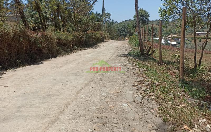 Prime Residential Quarter Plot For Sale In Kikuyu, Kamangu.