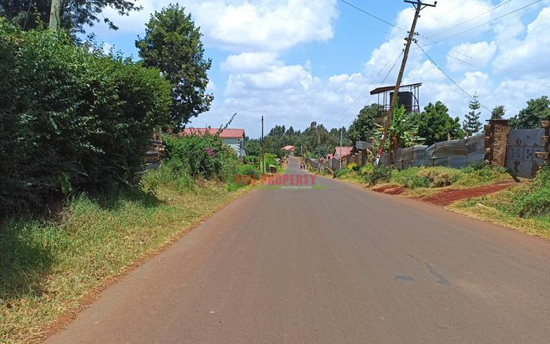Quarter Acre Touching Tarmac Plot For Sale In Muthiga, Kikuyu