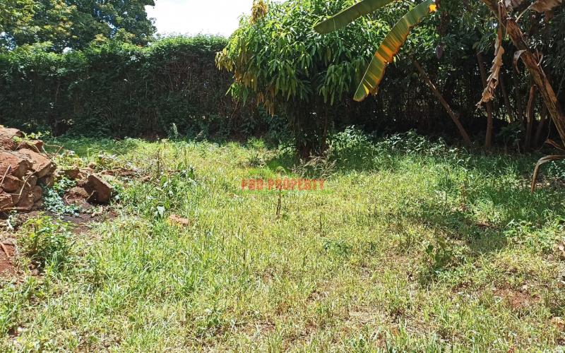 Quarter Acre Touching Tarmac Plot For Sale In Muthiga, Kikuyu