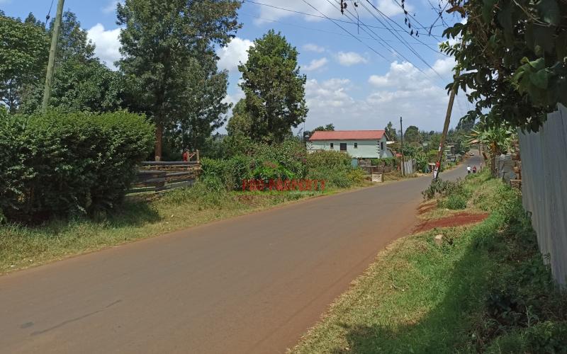 Quarter Acre Touching Tarmac Plot For Sale In Muthiga, Kikuyu