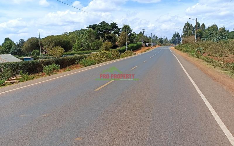 Touching Tarmac Commercial Plot for Sale Kamangu, Thigio