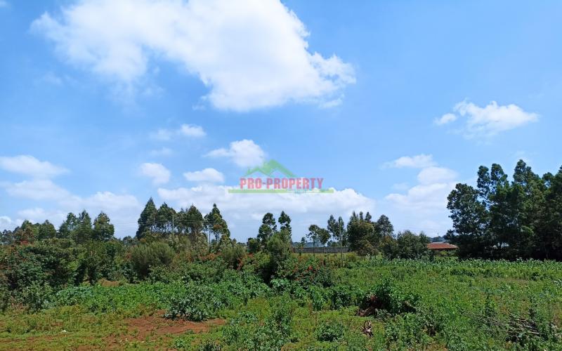 Plots For Sale In Ng’amba, Kikuyu