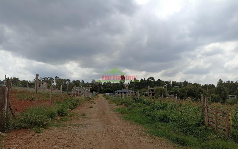 Residential Quarter Acre Plot for Sale in Kikuyu, Kamangu