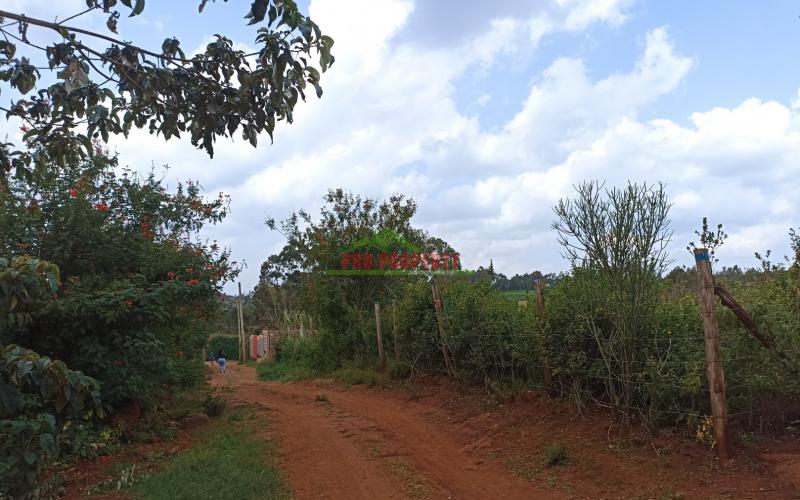 Residential Plot For Sale In Kikuyu, Gikambura