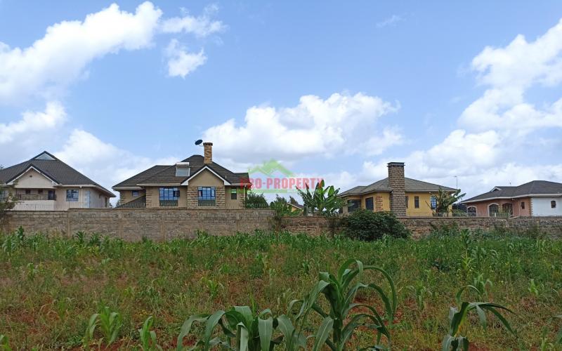 Nairobi Ndogo Very Prime Residential Quarter Acre Plot For Sale.
