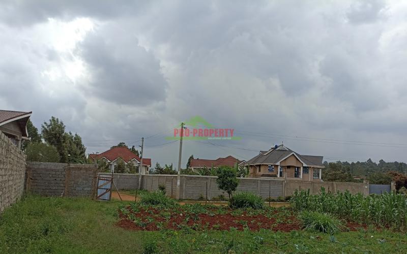 Nairobi Ndogo Very Prime Residential Quarter Acre Plot For Sale.