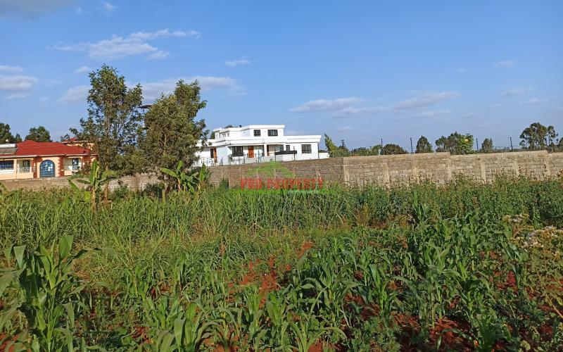 Quarter Acre Residential Plot For Sale In Gikambura, Kikuyu