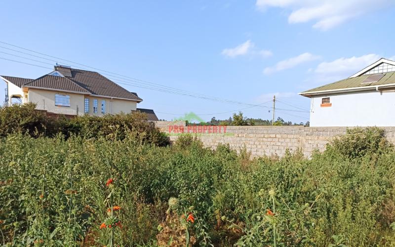 Quarter Acre Residential Plot For Sale In Gikambura, Kikuyu