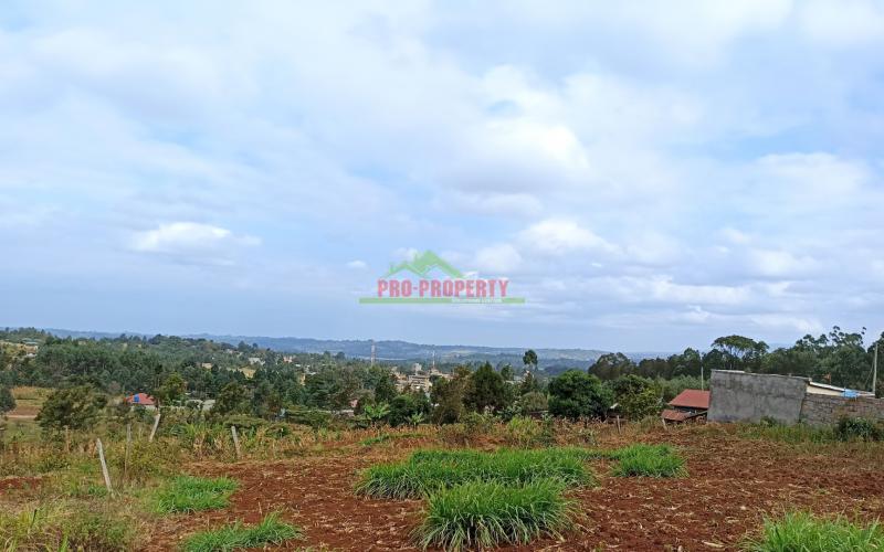 Residential Plot For Sale In Kamangu, Kikuyu With Amazing Views