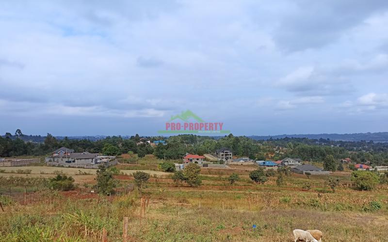 Residential Plot For Sale In Kamangu, Kikuyu With Amazing Views
